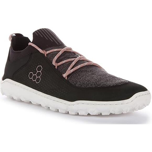Vivobarefoot Tracker Decon Low Firm Ground 2 Sneaker Obsidian Misty Rose EU 40 - Picture 1 of 9